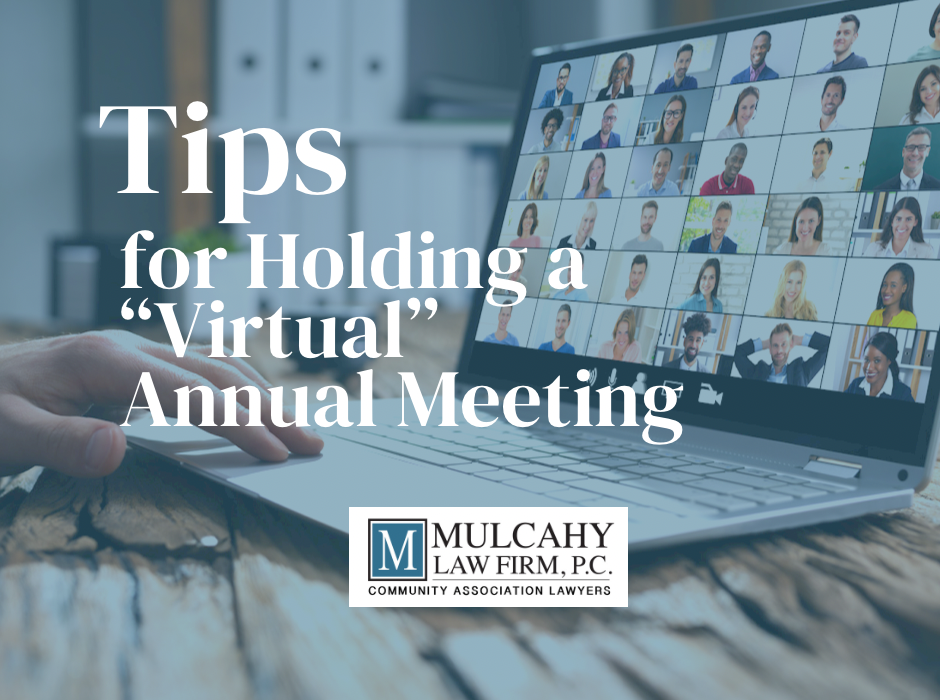 Tips: “Virtual” Annual Meeting